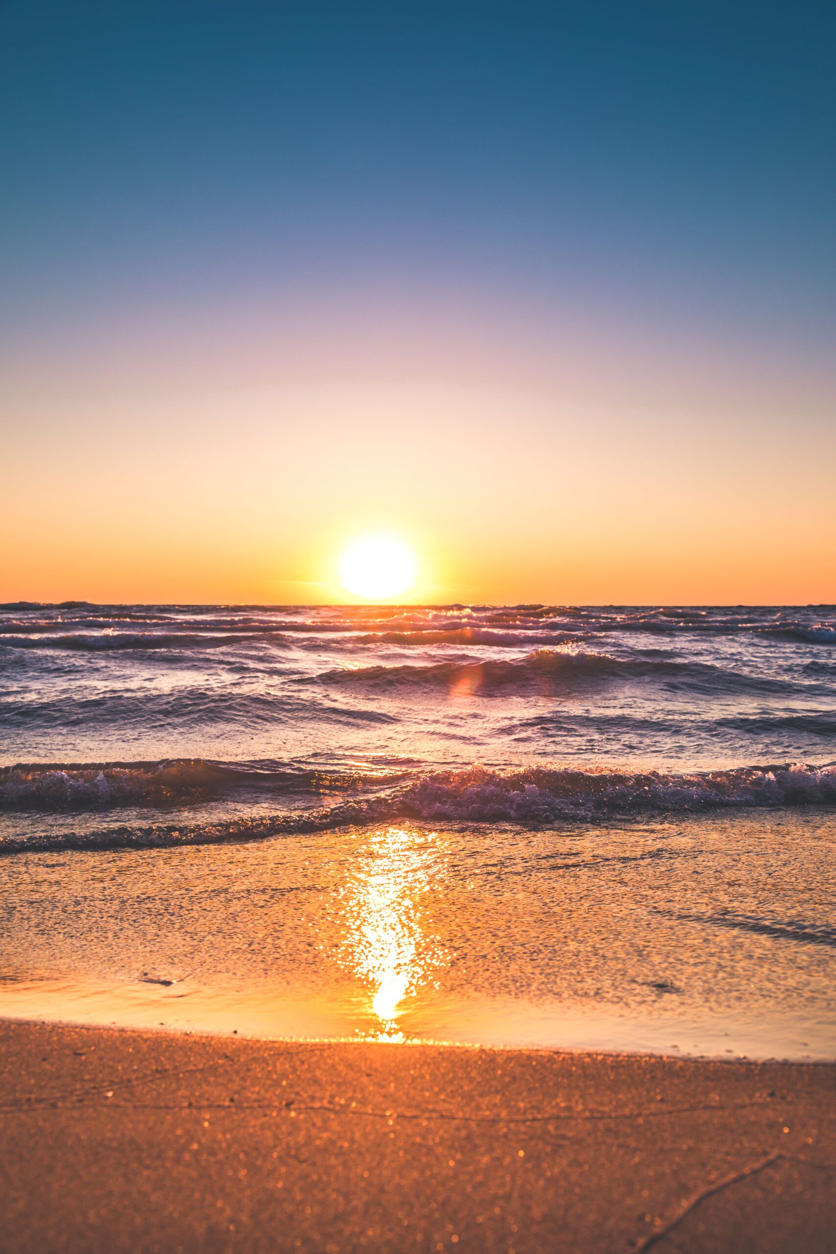 Scenic View of Ocean -- Summer